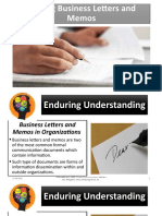 3 Writing Business Letters and Memos
