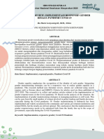 Implementasi Gender Responsif Meningkat di Masa Pandemi