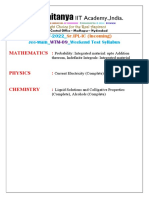 02.30-07-2022 - SR - IPL-IC (Incoming) - Jee-Main - WTM-09 - Weekend Test Syllabus