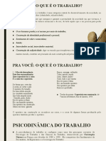 Psicodinâmica Do Trabalho