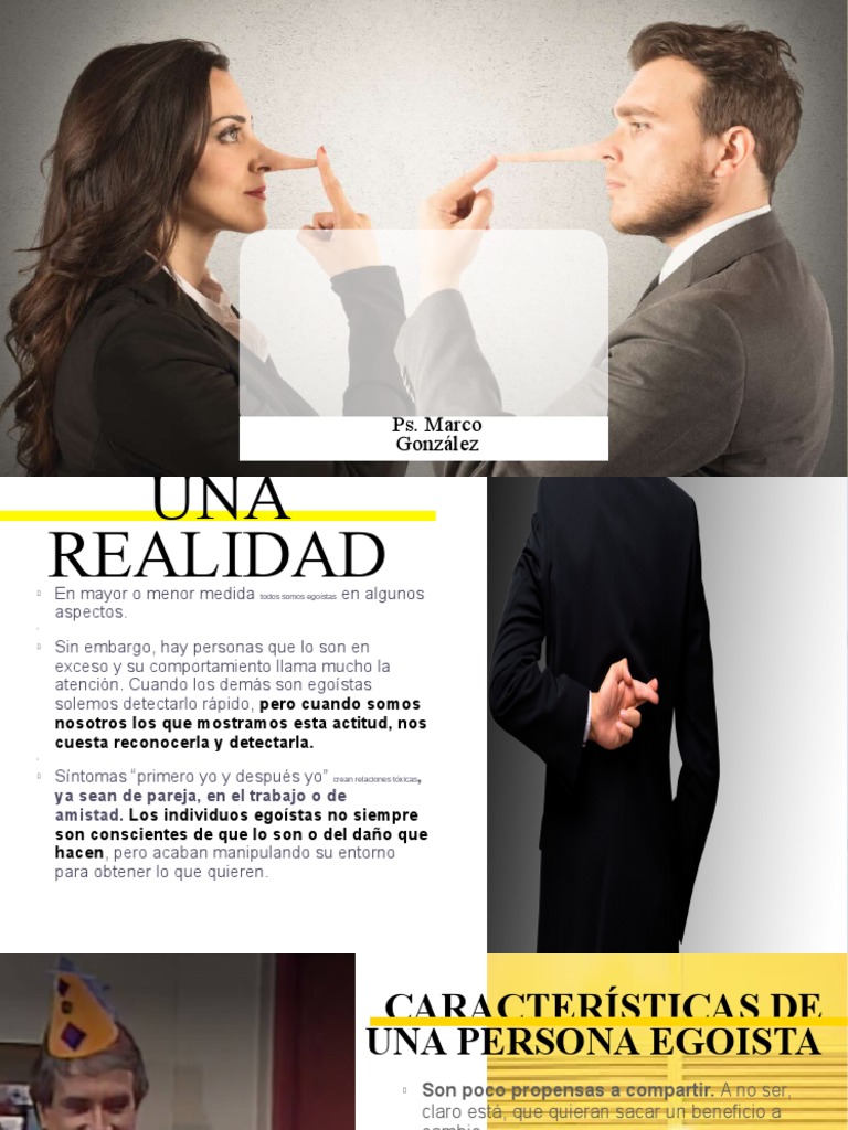 Características del Egoísmo Humano | PDF | Egoismo psicologico |  Comportamiento, image size:768x1024