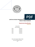 Document Software Requirement System