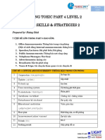 T V NG Toeic-Part 4 Level 2