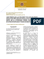 Comunicado No. 28 - Corte Constitucional - Exequible FEV Renta DIAN - 01sep2022