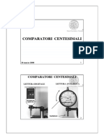 Comparatori Centesimali