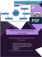 oBJETIVOS CICLO DE VIDA DE SOFTWARE