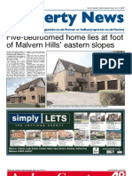 Malvern Property News 22/07/2011