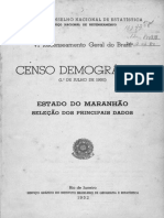 Censo Do MA - 1950