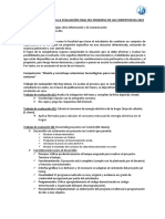 CONSIDERACIONES PARA EVALUACIÓN DE COMPETENCIAS 2022 - 5to - PA