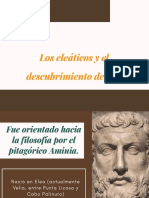 4-Los Eleáticos y El Descubriemiento Del Ser