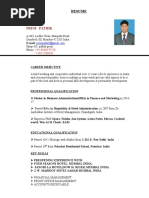 Prem Pathik Resume