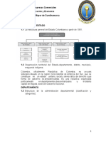 Informe Organización Del Estado, Estructura