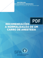 Recomendações Carro Anestesia