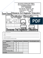 ExamenDel5toGrado2doTrimestre21 22regular