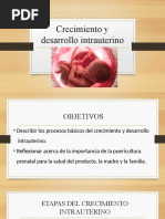 Crecimiento y Desarollo Intrauterino