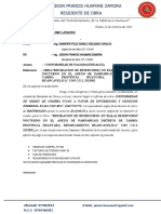 Informe de Comformidad N°0014 Agregados