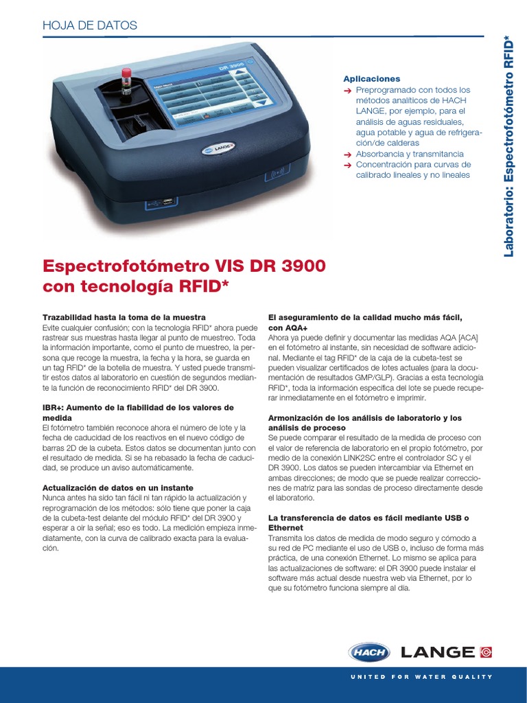 DR3900 Manual Complet PDF Identificación de frecuencia de radio