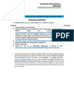 Ruta para El Envió de Proyectos de Investigación Luego de La Sustentación