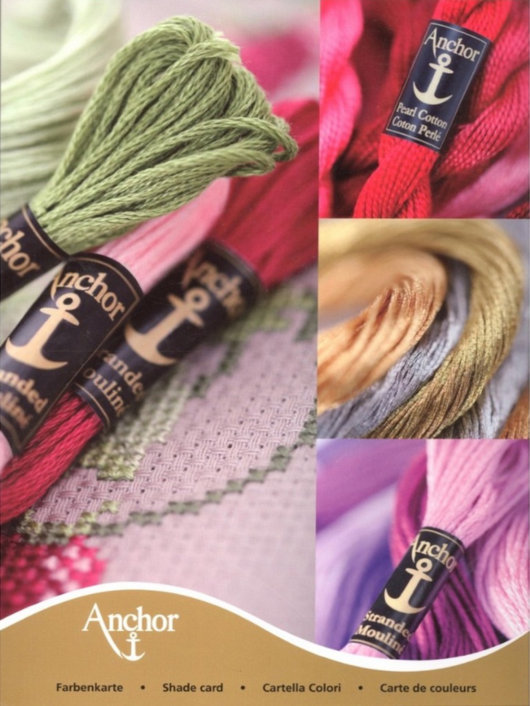 Tabela De Cores Da Anchor