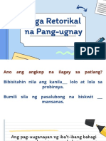 Mga Retorikal na Pang-ugany