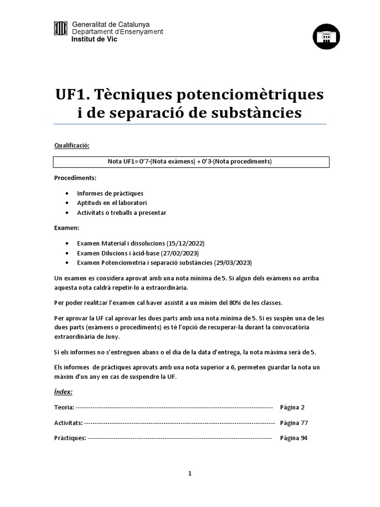 Apunts UF1 | PDF