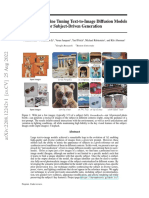 Dreambooth: Fine Tuning Text-To-Image Diffusion Models For Subject-Driven Generation