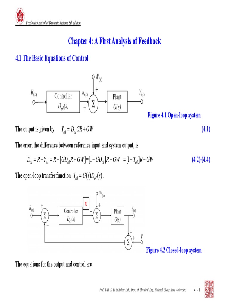 Control System Chapter 4 8E PDF Control Theory Electrical Engineering