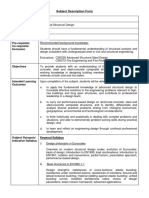 CSE577 Advanced Structural Design