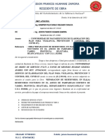 Informe de Comformidad N°011 Servicio Elaboracion Plan Covid