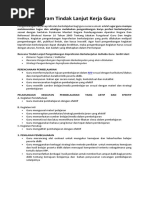 Daftar Evaluasi Diri Kerja Guru | PDF | Karier & Perkembangan