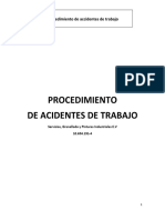 Procedimiento de Acidentes de Trabajo