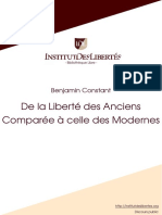 Constant Liberté Anciens