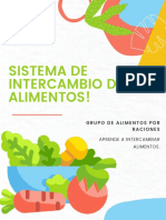 Sistema intercambio alimentos raciones