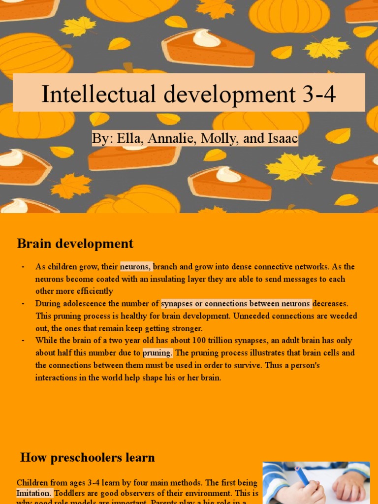 Intellectual Development Milestones at 4 | PDF | Brain | Learning