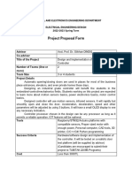 EED Project Proposal Form GD 3