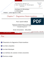 Chapitre 7 - Diagramme D'états-Transitions