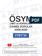 Apotemi̇ Li̇mi̇t Çikmiş Sorular