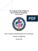 Report An Analysis of The Origins of Covid-19 102722