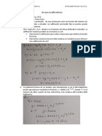 Evaluación Final