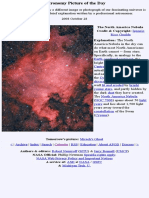 APOD 2008 October 28 - The North America Nebula