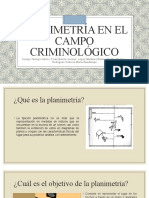 Planimetría en el campo criminológico PARTE 1-2