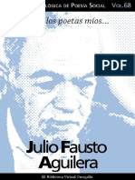 Cuaderno de Poesia Critica N 068 Julio Fausto Aguilera