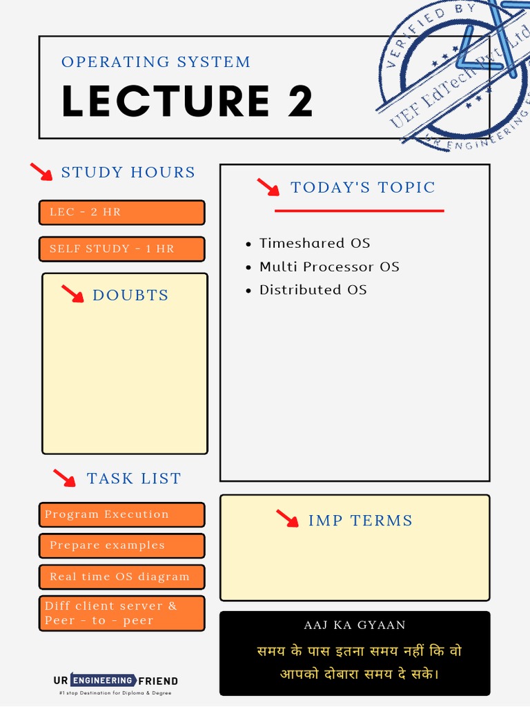 Osy lecture 2 notes msbte next icon pdf operating system