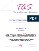 GUÍA TAS Test Atención Sostenida