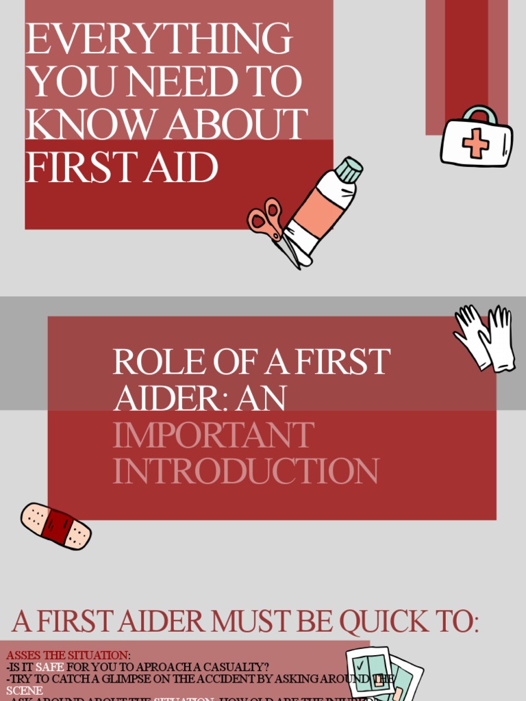 Everything You Need To Know About First Aid PDF First Aid