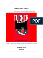 O Diario de Turner - Andrew Macdonald - Traducao J R R Abrahao-Editor