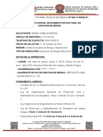 Informe Tecnico de Riesgo Nº Igr-11102022-1 (Sector 6 Caña de Azucar)