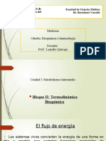 Bloque II - Termodinámica Bioquímica