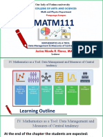 Data Management Central Tendency