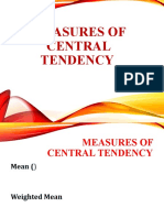 Stat 4 Measures of Central Tendency Obc